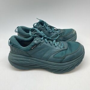 Hoka One One Sneakers M 6.5 W 7.5 Bondi L GTX 1129973 DTKY Teal Running Shoes